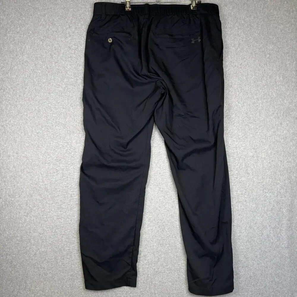 Under Armour The Showdown Pant Golf Pants 38x30 Black Stretch Performance Men’s